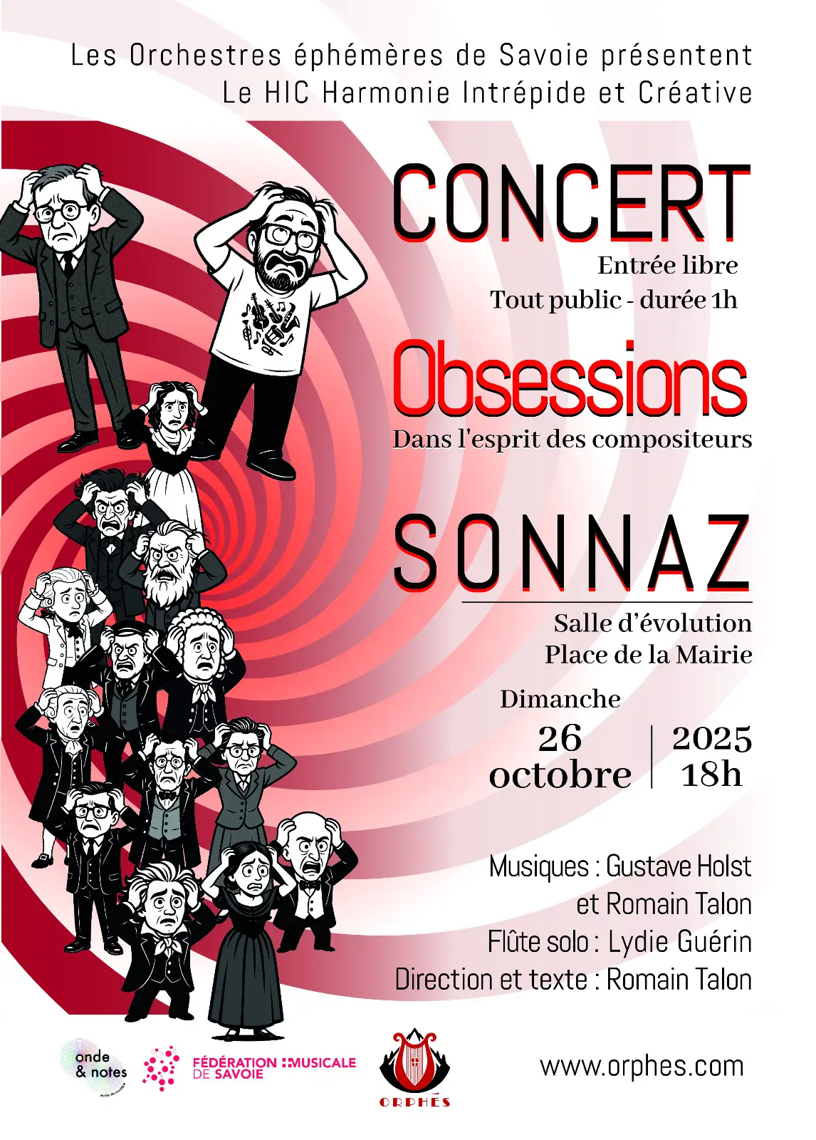 Affiche HIC Obsessions Affiche HIC Obsessions